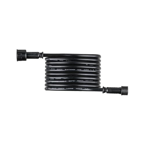 Paulmann Link+Light buitenkabel 2m IP67 zwart 1-in/1-out connector