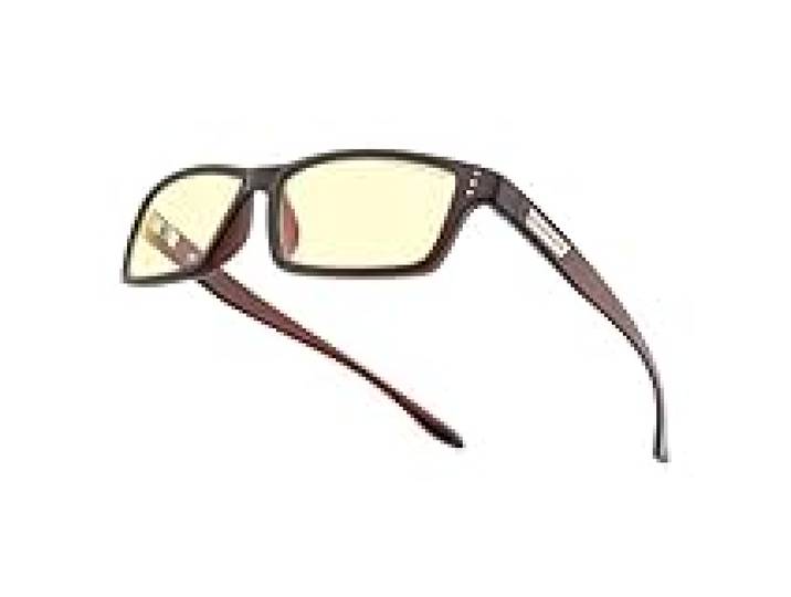 Gunnar Lunettes lumière bleue - Riot - Espresso - Ambre