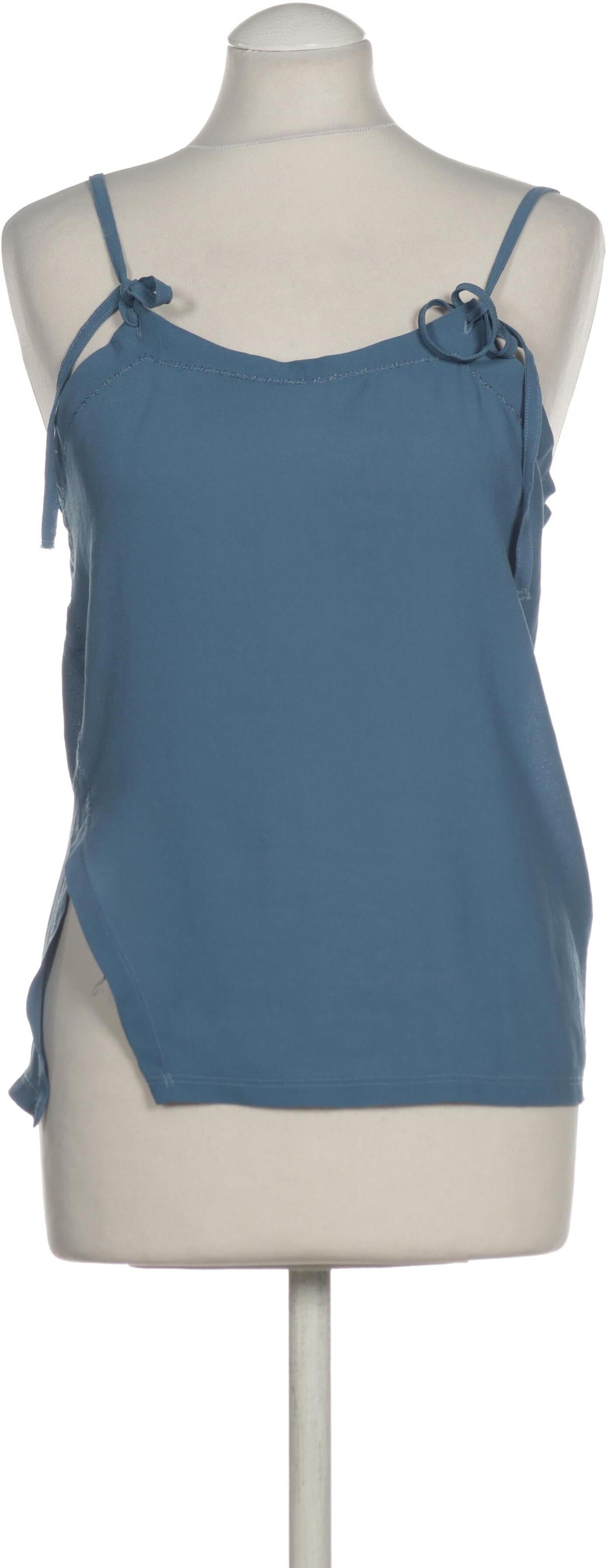 HTC Hollywood Trading Company Damen Bluse, Blau, Gr. S, Synthetik - Second Hand