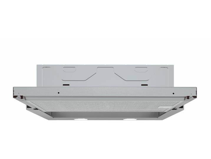 NEFF Flachschirmhaube D46BR22X2 , Energieeffizienz: C (A+++-D), grau (edelstahlfarben), B:59,8cm H:20,3cm T:29cm, Dunstabzugshauben, Helles LED-Licht & praktische Auszugs-Automatik