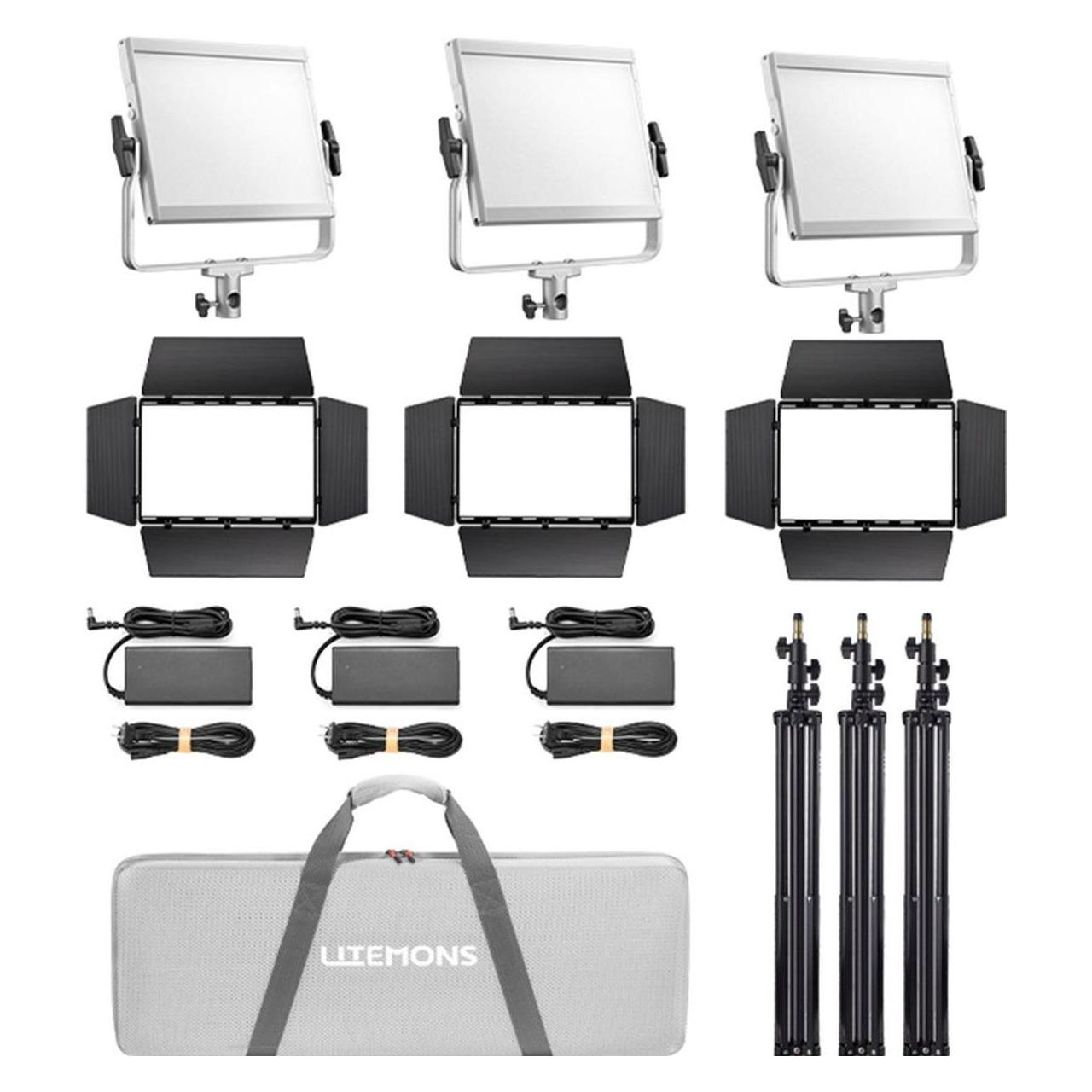Godox LP1200R-K3 - Kit 3 x Litemons LP1200R & Accessories (D280351)