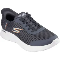 SKECHERS Go Walk Flex Hands Up Slip-In Sneaker Herren GRY - grau 43