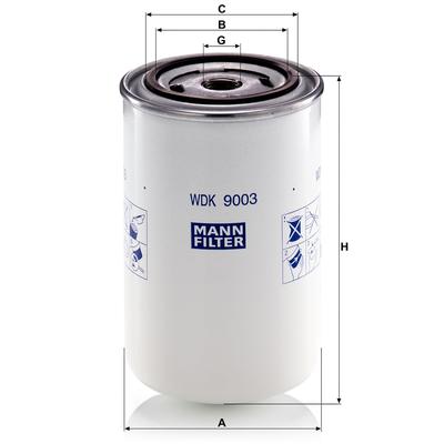 MANN-FILTER WDK 9003 für Volvo
