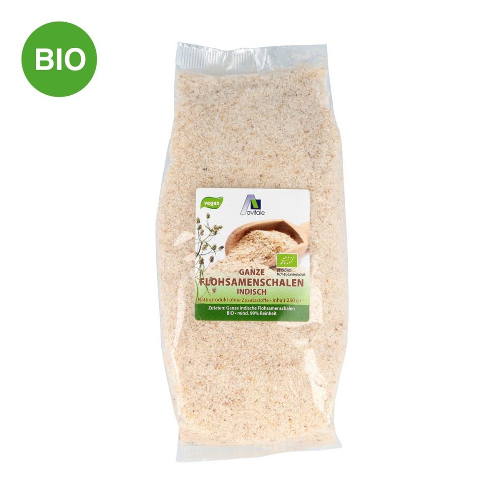 Avitale GmbH Flohsamenschalen indisch Bio 12440945