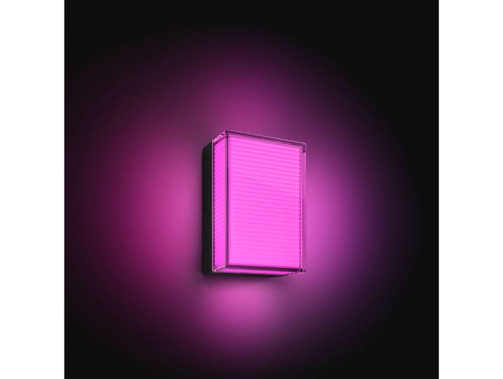 Philips Hue Wandlampe Semeru aussen Kunststoff schwarz 7W LED - LED- LED Energiesparlampe
