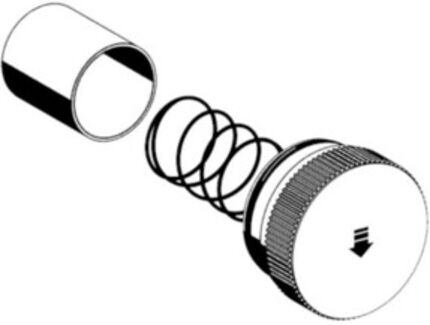 Bouton de commande rapide LINUS SC-M Eau de mélange à fermeture automatique ; Schell (295450699)