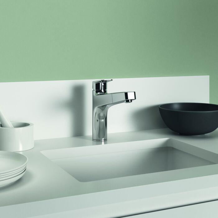 Ideal Standard Ceraplan Küchenarmatur BD332AA chrom, BlueStart, mit Handbrause
