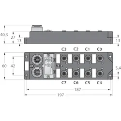 Turck I/O Modul FDNL-N0800-T