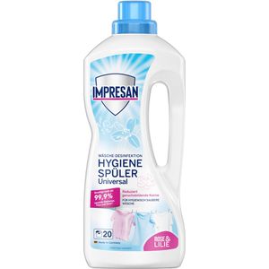 Impresan Hygienespüler Universal, Rose & Lilie, desinfizierend ab 20°C, für alle Textilien, 1,5 L, 20 WL