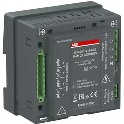 ABB M4M2XETHERNETPQ2+RTS Netzanalysegerät, Hutschienen-Gerät ohne Display, Protokoll: Modbus TCP/IP 2CSG239165R4051