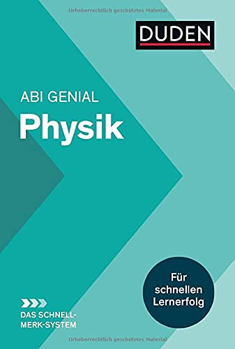 Horst Bienioschek - Abi genial Physik: Das Schnell-Merk-System (Duden SMS - Schnell-Merk-System) - Preis vom 05.10.2026 03:47:11 h