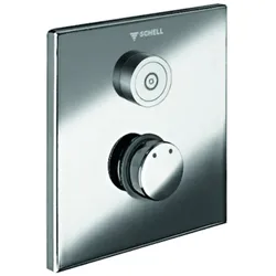 Schell Unterputz-Dusche LINUS D-C-M CVD, Mischw., o. Stromversorgung, edst., 019192899 019192899