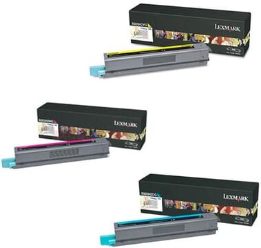 Lexmark C925H2 Pack 3 colores XL
