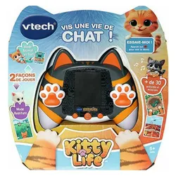 VTech Kitty Life orange/gris, Retro Gaming, Grau, Orange, Mehrfarbig