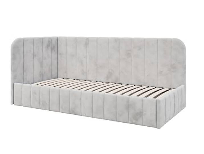 MOEBELPAKET.de Jugendbett Mario SM 02, 100x200 cm, Bettkasten, Asche, Links MOEBELPAKET MARIO SM 02 Eckbett, Jugendbett mit Bettkasten 100x200 cm, Asche, Links