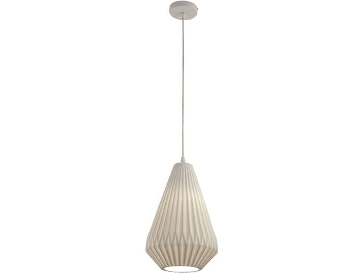 Pendellampe Albina weiss Metall