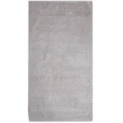 Karaca Rachel Supreme Badetuch, Hellgrau, 100x150 cm