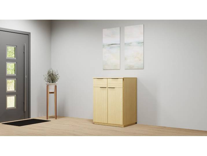Schlichtes Sideboard aus Esche Esche Natur geölt
