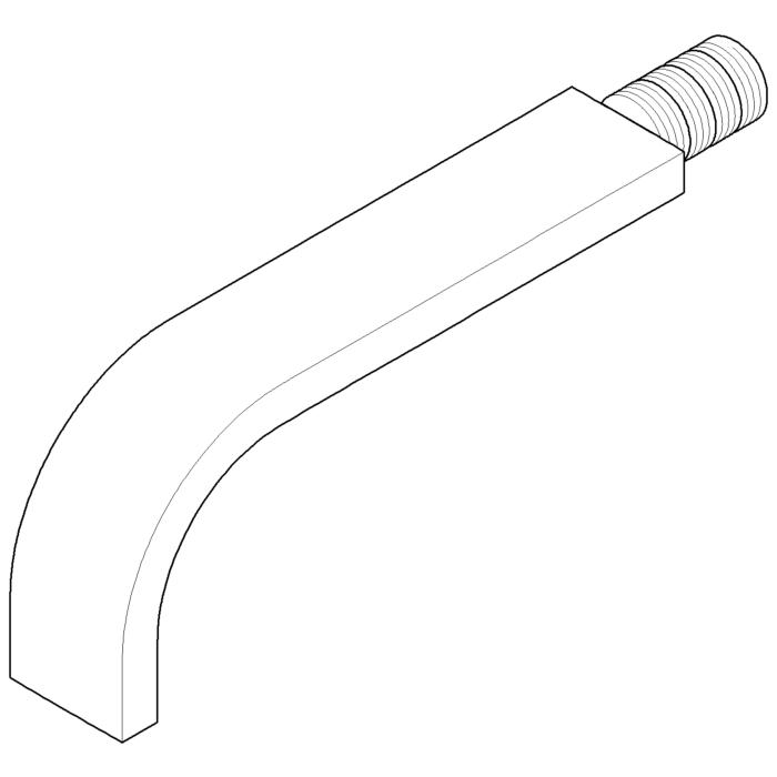 Dornbracht Auslauf EHM-WT- Wand MEM 04282215010-08 platin