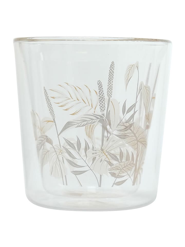 Eigenart Teeglas "Tropic Summer" in Beige/ Grau - 250 ml - onesize