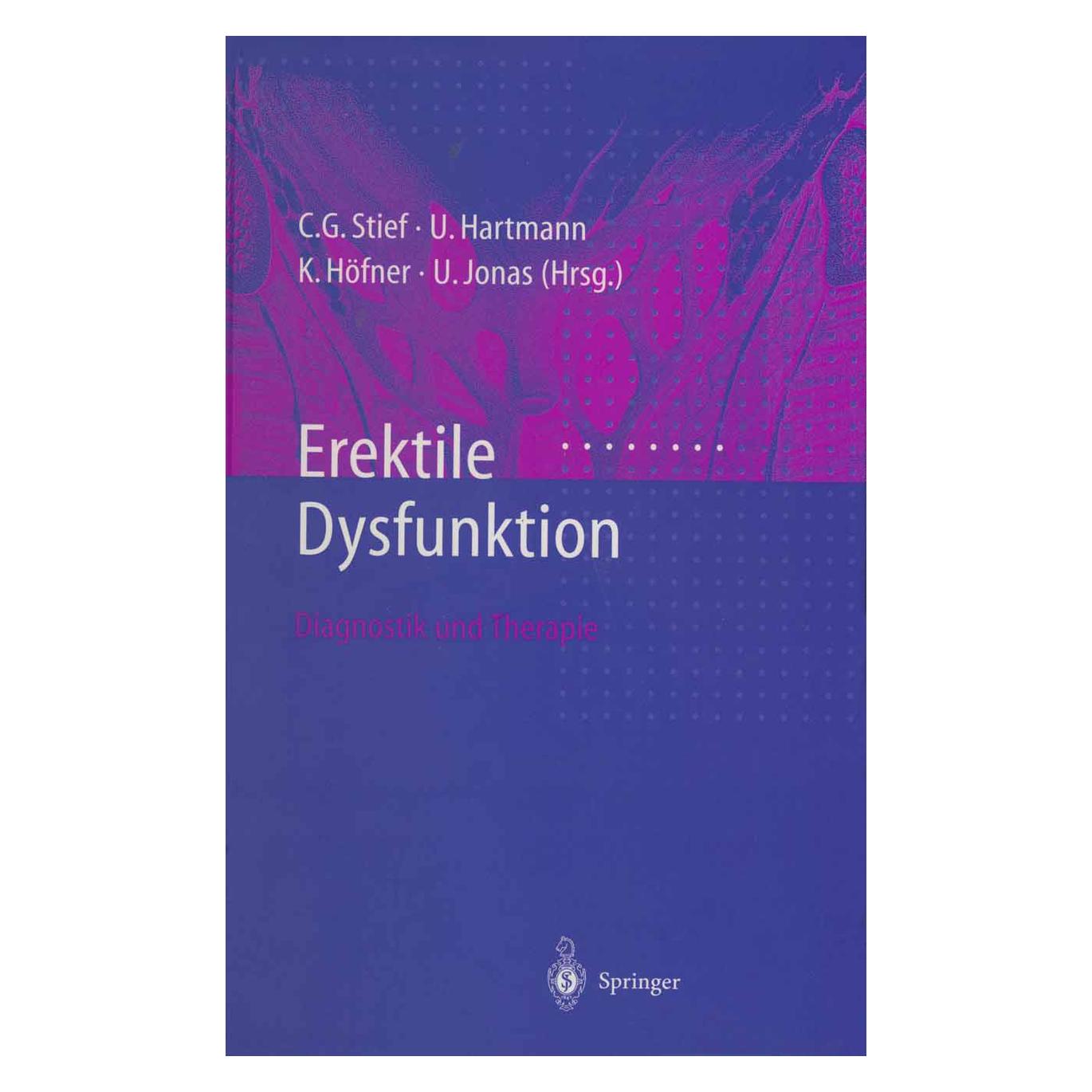 Springer Erektile Dysfunktion (Deutsch, Softcover, Christian G. Stief, K. Höfner, U. Hartmann, U. Jonas) (55530690)