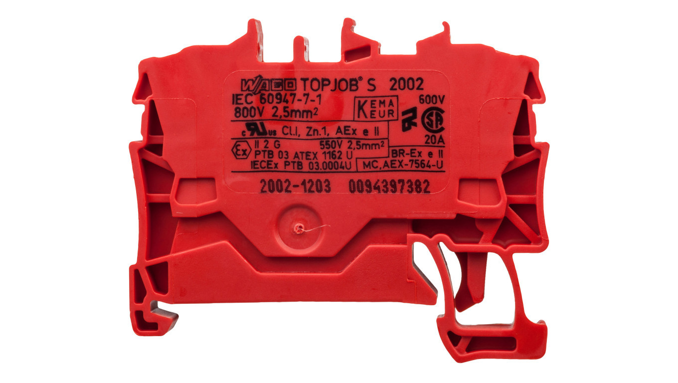 WAGO 2002-1203 klemmenblokje 5,2 mm, 800 V