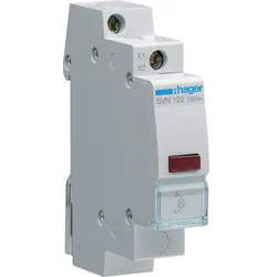 Hager LED Leuchtmelder rot 230V AC 1PLE