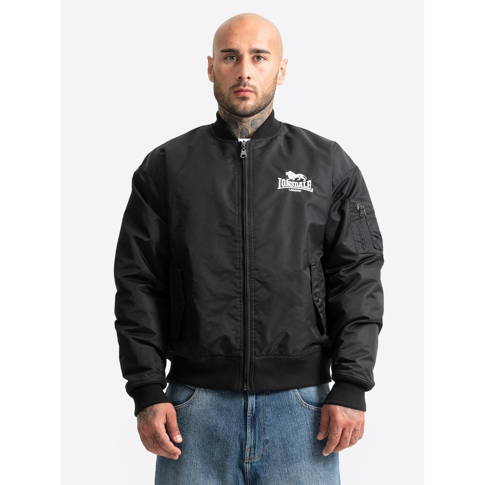 Lonsdale Herren Bomberjacke Boxy Fit TORKSEY
