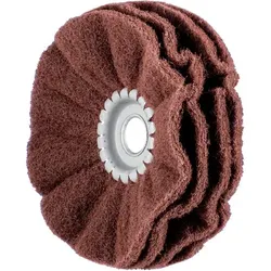 POLINOX Vlies-Schleifrad PNR Ø 150x40mm Bohrung-Ø 20 A180 für Feinschliff und Finish