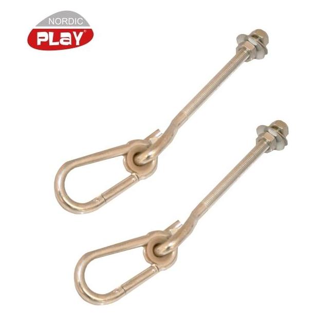 NSH Nordic NORDIC PLAY Gyngebeslag 10 x 120 mm, 2 stk (805-432) (5705858038346)