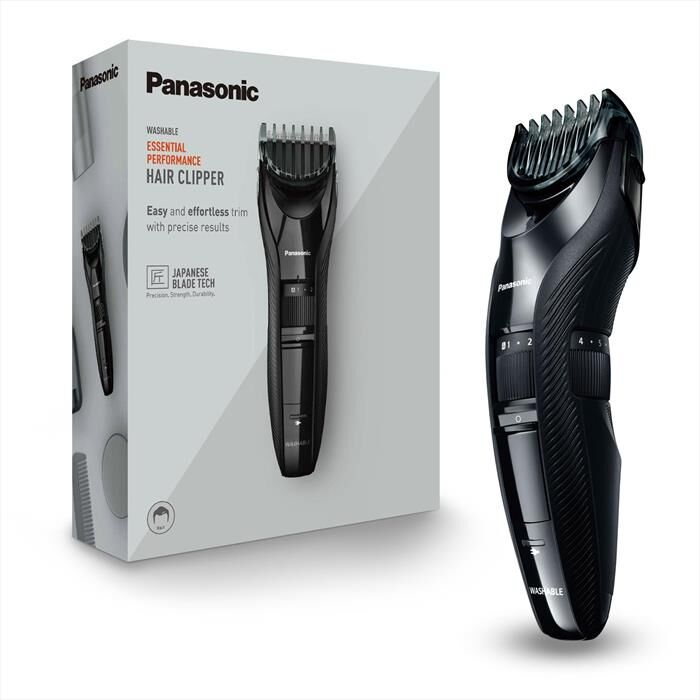 Panasonic Tagliacapelli Lavabile Er-gc53-nero