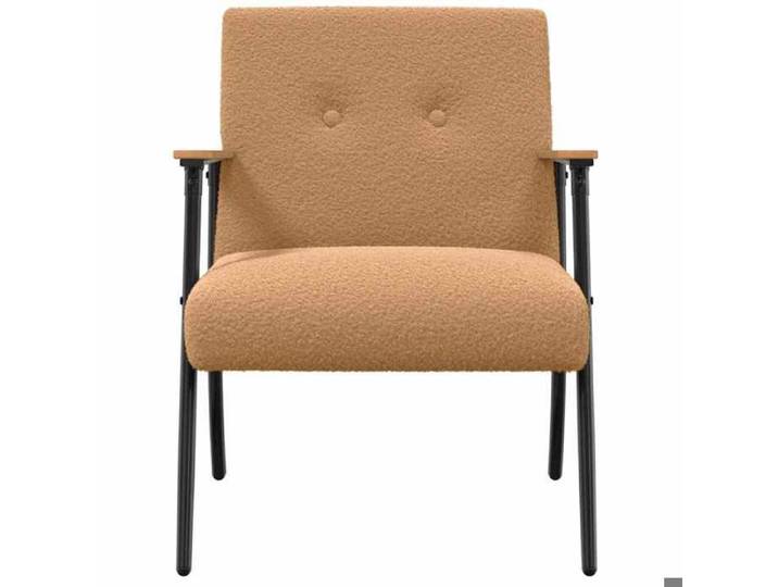 TOP 2026  Chaise Relax - 1 place Fauteuil - Beige 59x75x78 cm FF5121