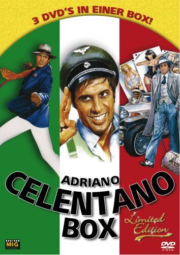 Adriano Celentano - Adriano Celentano Box - Limited Edition (3 DVDs) - Preis vom 13.10.2026 19:28:25 h