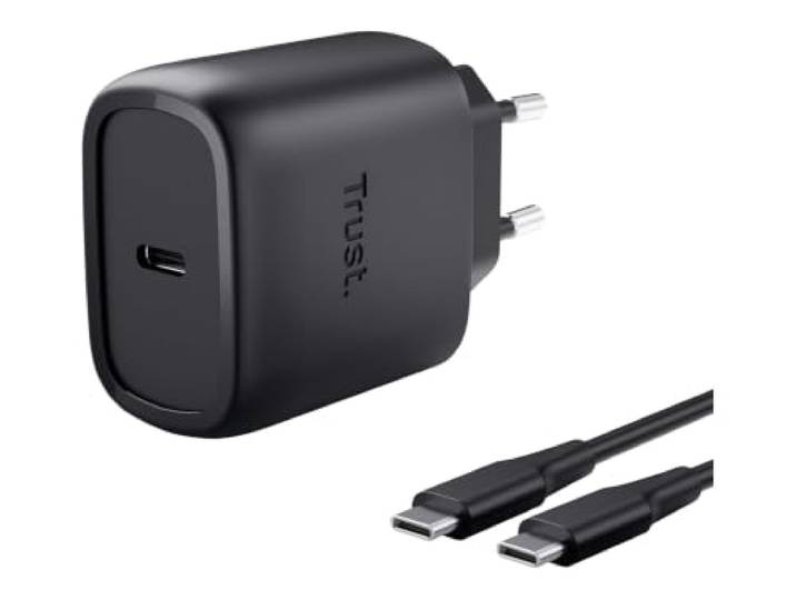 ALIMENTATORE 45W USB-C GAN MAXO NERO