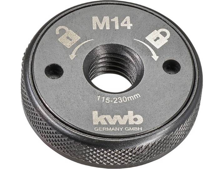 kwb 717700 Snelspanmoer 115 - 230 mm