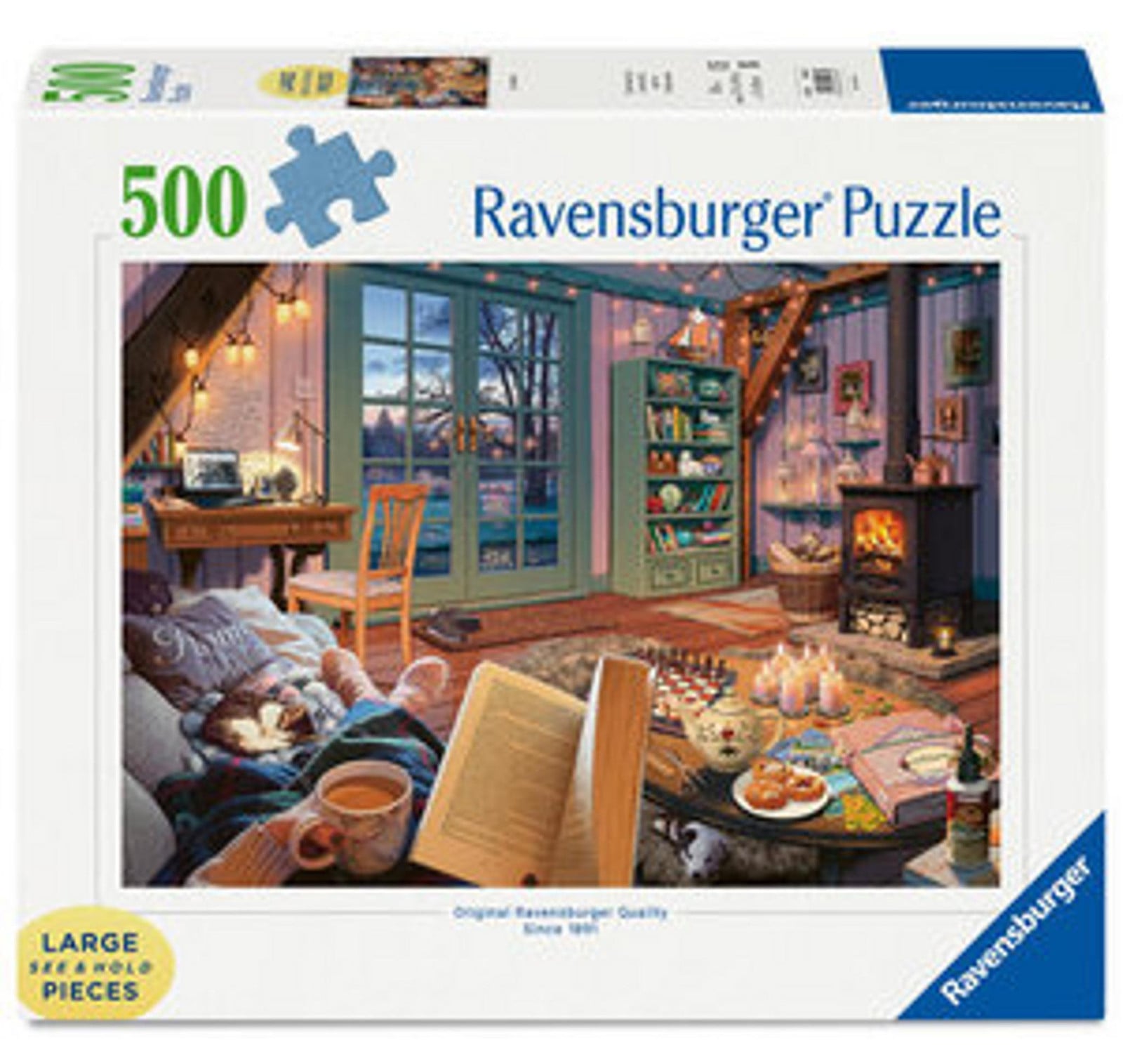 Ravensburger Puzzel Cozy Retreat, 500 stukjes