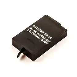 Akku für Action-Kamera GoPro Fusion, wie ASBBA-001, 3.8 V, 2620 mAh