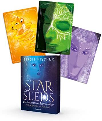 Birgit Fischer - Starseeds – Das Kartenset der Sternenvölker: 44 Energiekarten mit Praxisbuch (208 Seiten) - Preis vom 09.10.2026 07:28:09 h