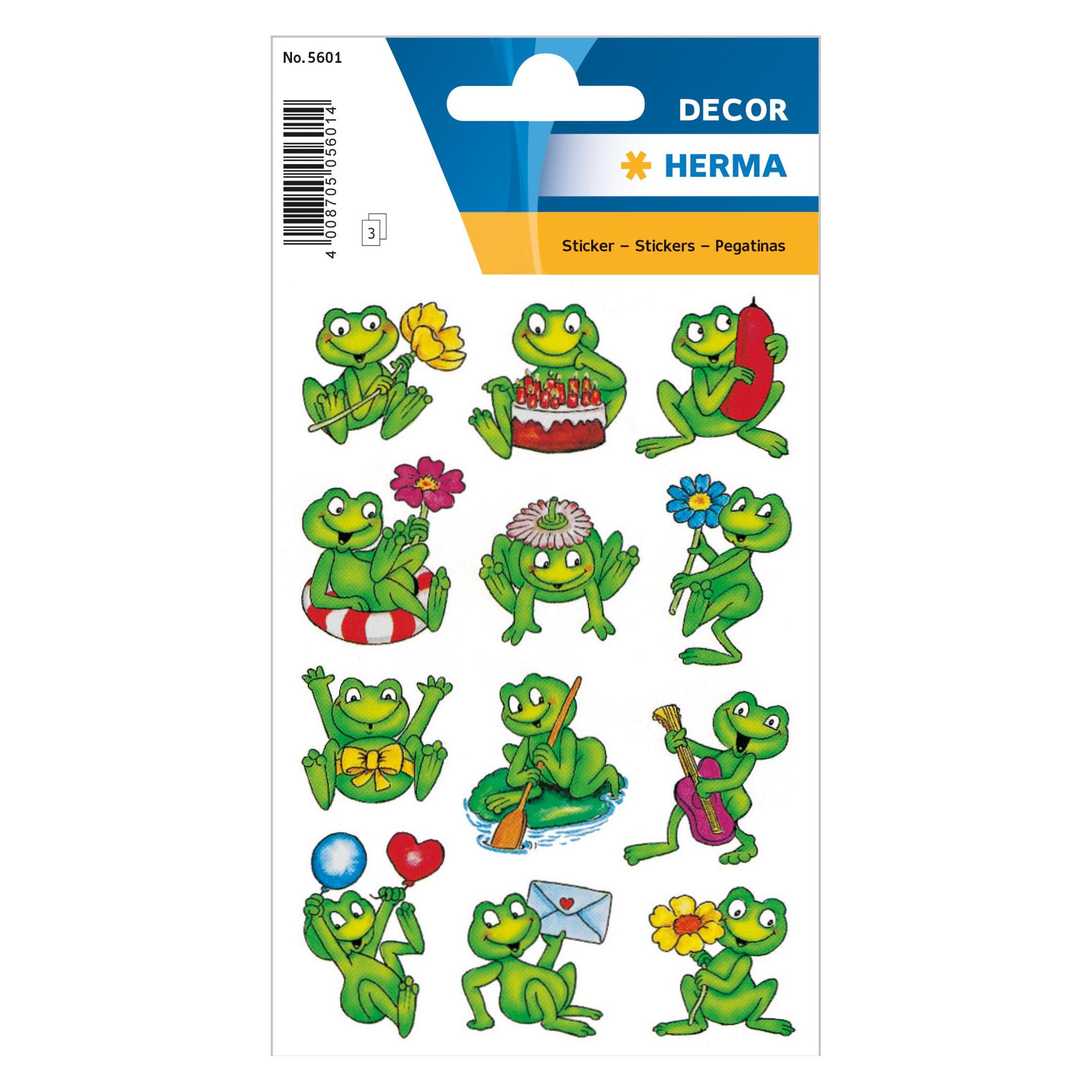 Herma Frosch (36 Sticker) (5601)