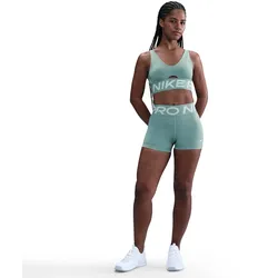 Nike Pro Sculpt Damen Bike-Shorts (ca. 8 cm) - Cannon/Weiß - L