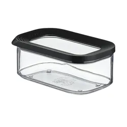 Mepal Vorratsdose  Modula , schwarz , Kunststoff , Maße (cm): B: 9 H: 5,9