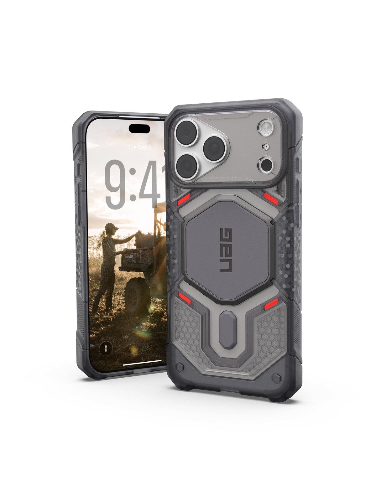 UAG Monarch Pro MagSafe - VEIL ash - iPhone 18 Pro Max/17 Pro Max