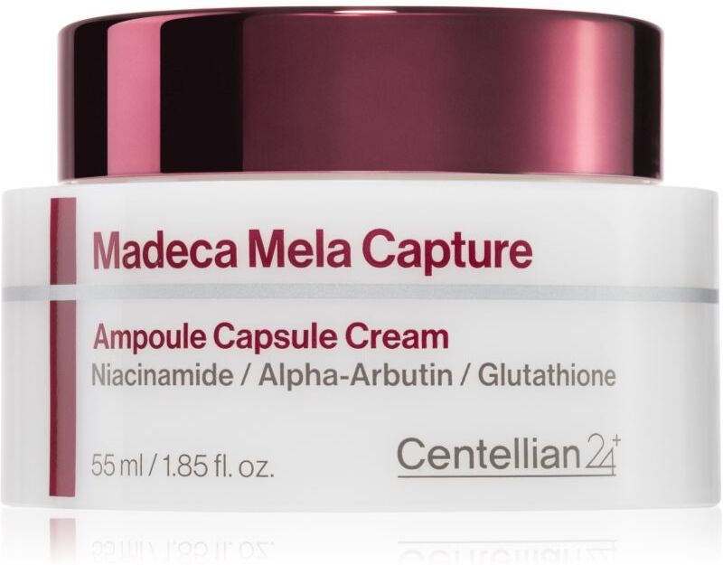 Centellian24 Madeca Mela Capture Ampoule Capsule Cream firming and brightening cream for pigment spot correction 55 ml