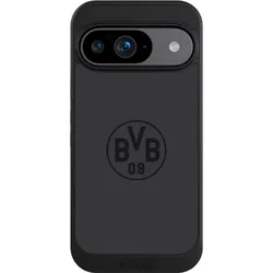 Nivocase Hülle für Google Pixel 9 Handyhülle NIVOcore Case Schwarz BVB Borussia Dortmund Logo (Google Pixel 9), Smartphone Hülle, Schwarz