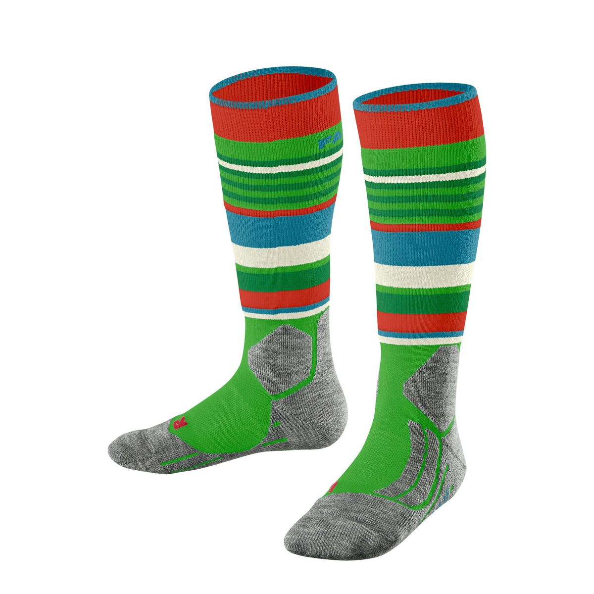 Falke SK2 Intermediate Kinder Skiing Kniestrümpfe vivid green (7231) 31-34 16301-7231-31-34