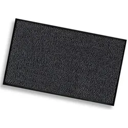 Schmutzfangmatte Nölle schwarz meliert 40 x 60 cm Polypropylenfaser, rutschfester Vinylrücken