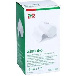 Zemuko Vliesstoff-Kompresse gerollt 10 cmx1 m 1001 Artikel Medical