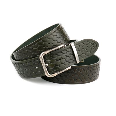 Ledergürtel ANTHONI CROWN, Damen, Gr. 85, grün, Rindsleder, Gürtel Ledergürtel