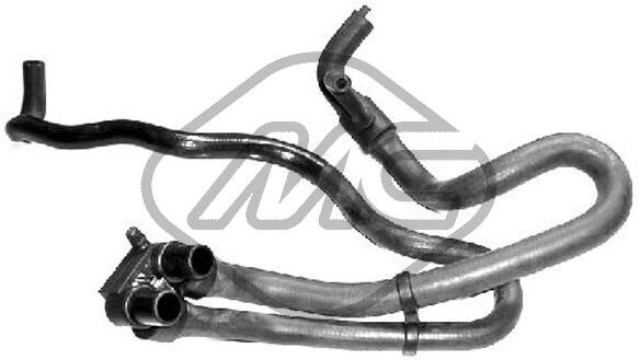 Metalcaucho Heizungsschlauch 08300 Für Peugeot