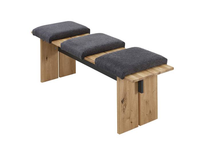 Livetastic Sitzbank, Eiche Artisan, 3-Sitzer, 160x48x42 cm, Esszimmer, Bänke, Sitzbänke